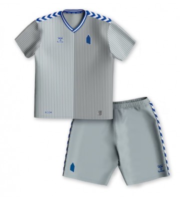 Everton Tredje trøje Børn 2023-24 Kort ærmer (+ korte bukser)
